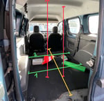Innenraum und Maße des Dacia Dokker als Basis für den DIY Mini Camper Ausbau