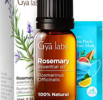 a bottle of rosemary essential oils