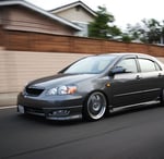 2003 toyota corolla on premium tyres