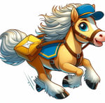 Un courrier pony-express