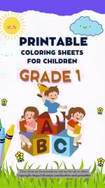 free printable coloring sheets for children