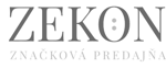 Logo značkovej predajne Zekon – klient fotografa Michalovce Tomáša Topoľančina.