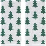 SKL home Christmas Holiday Trees Hand Towel