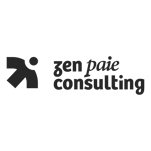 Logo Zen Paie Consulting – création de supports visuels par graphiste à Rennes