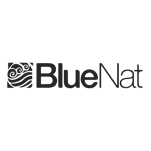 Logo BlueNat – Création des supports de communication par Lucie Derrien, graphiste freelance Rennes