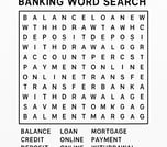 Banking Word Search 