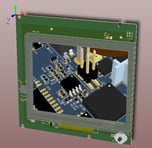a computer screen showing a computer screen with a computer screen showing a circuit of circuit