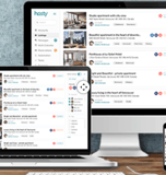 Vision Immo Bali team optimizing online visibility and booking performance through OTA channels