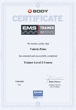 Zertifikat für EMS-Training – ergänzendes Wissen zur Stressregulation und Körperwahrnehmung