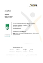 Zertifizierte Personal Trainerin – körperorientierte Beratung mit Selbstwert- und Stressproblemen