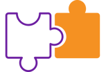 Puzzle piece icon symbolizing tailored strategies and unique digital solutions for brands