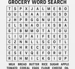 Grocery Word Search 