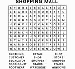 Shopping Mall Word Search 