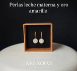 pendientes con leche materna
