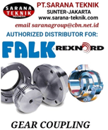 PT. Sarana Teknik Indonesia menjual berbagai Gear Coupling Falk, Rexnord, Flexomax, KTR, Kop-Flex,
