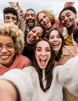 happy faces