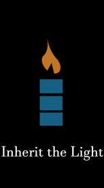 a candle with a candle lite up in the dark