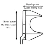taille putter maillet