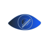 Decorative icon - Eye symbol
