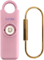 She’s Birdie–The Original Personal Safety Alarm for Women by Women–Loud Siren, Strobe Light and Key 