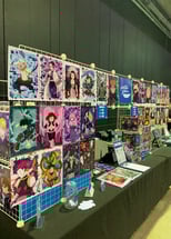 Convention LGX gaming au luxembourg stand petite plume illustrations manga