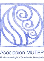 Logotipo de la Asociación MUTEP, musicoterapia y terapias de prevención