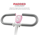 Row and ride exercise machine