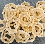 sabudana potato chakli stick green chilli plain red chilli