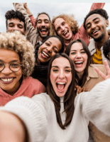 happy faces