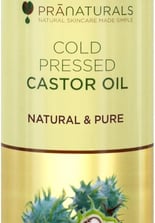 Olio di ricino puro e spremuto a freddo, rinforzante per capelli e ciglia