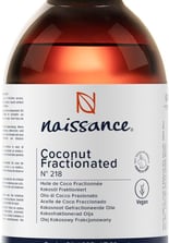Flacone di olio di cocco frazionato per hair oiling, idratazione profonda dei capelli