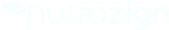 a white and black logo with the words nutrigance