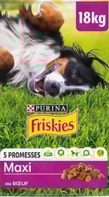 Canideo croquette pour chien Purina Friskies Maxi au Bœuf Croquettes pour Chien Adulte de Plus de 25
