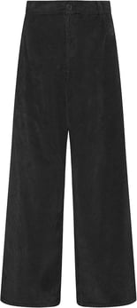Fashionable loose pants with elasticized waist with pockets