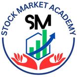 SM STOCK MARKET ACADEMY  logo
