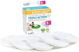 Catit Senses 2.0 Cat Water Fountain Filters, Cat Water Fountain, 5 Pack