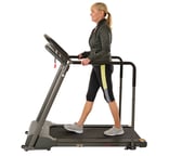 walking on treadmill