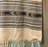 a tallit on a wall