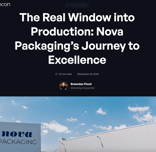 Example of an article - Nova Packaging Case Study (Evocon)