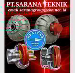 PT. Sarana Teknik menjual berbagai merek fluid coupling, termasuk Transfluid, Falk, KTR, Rexnord, Fl