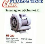 Ring blower dan turbo blower merk Chuan Fan, Ho Hsing. Hitachi dan CR Elec yang disediakan oleh Sara