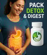 Suplemento alimentario detox y digestion