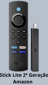Fire TV Stick Lite | Streaming em Full HD com Alexa | Com Controle Remoto Lite por Voz com Alexa 