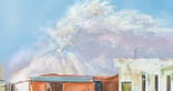 Digital postcard - volcano!