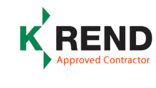 K Rend specialists approved contractor logo