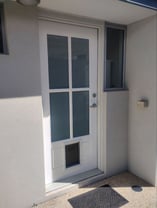 Entry door installation