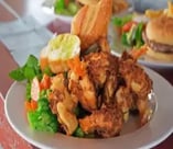Seafood dining Anna Maria Island