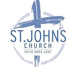 a church with a cross on the front of it