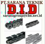Jual Rantai D.I.D chain, Tsubaki chain, Link Belt chain, Nikken Chain, Hitachi chain Terpercaya