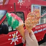 Whippy ice creams from ZAKS pud pod ice cream van